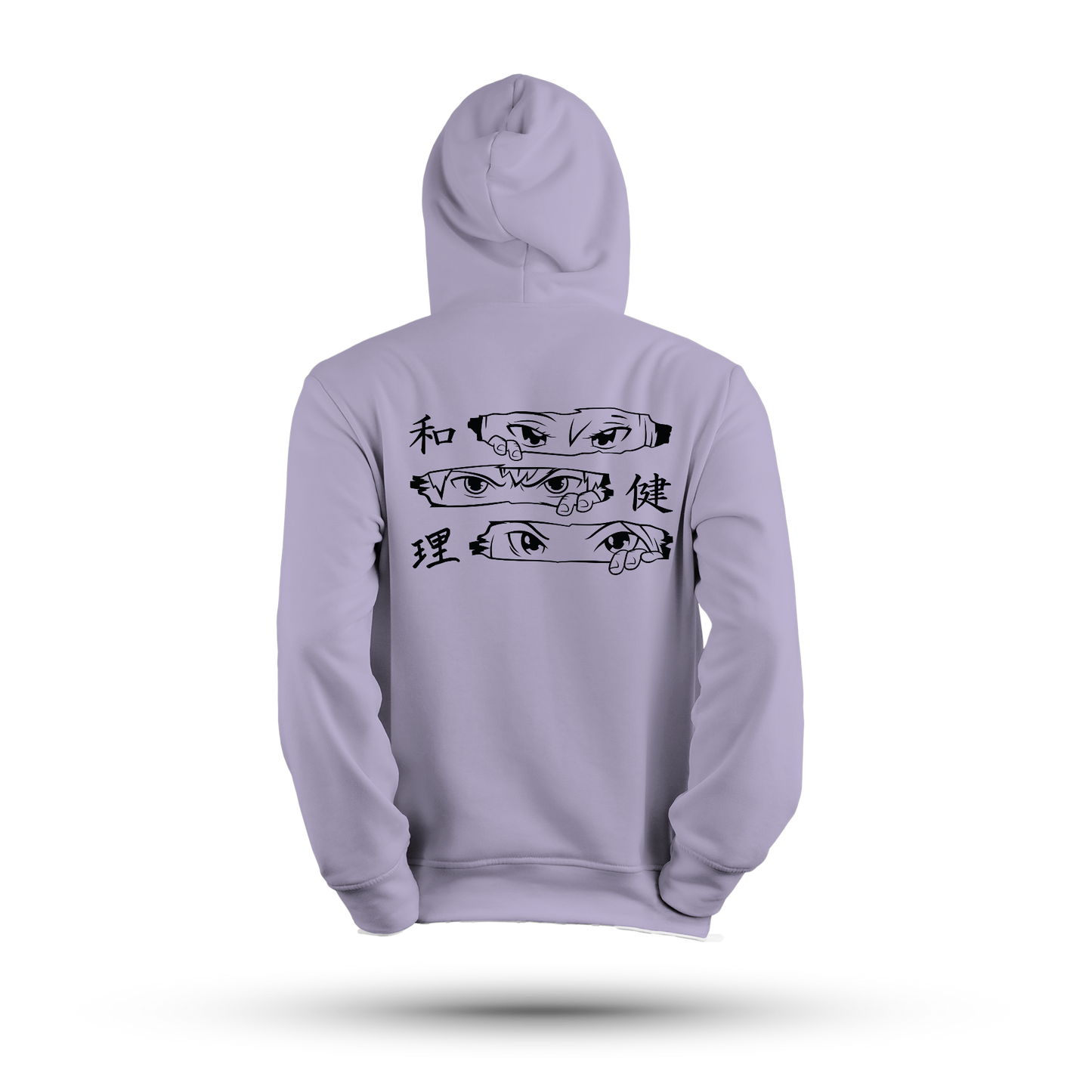 Anime Peek Unisex Hoodie (Light)