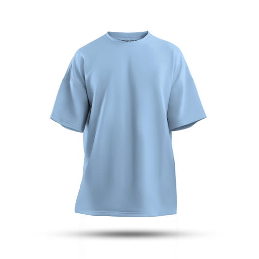 Light Blue Unisex Oversized T-Shirt