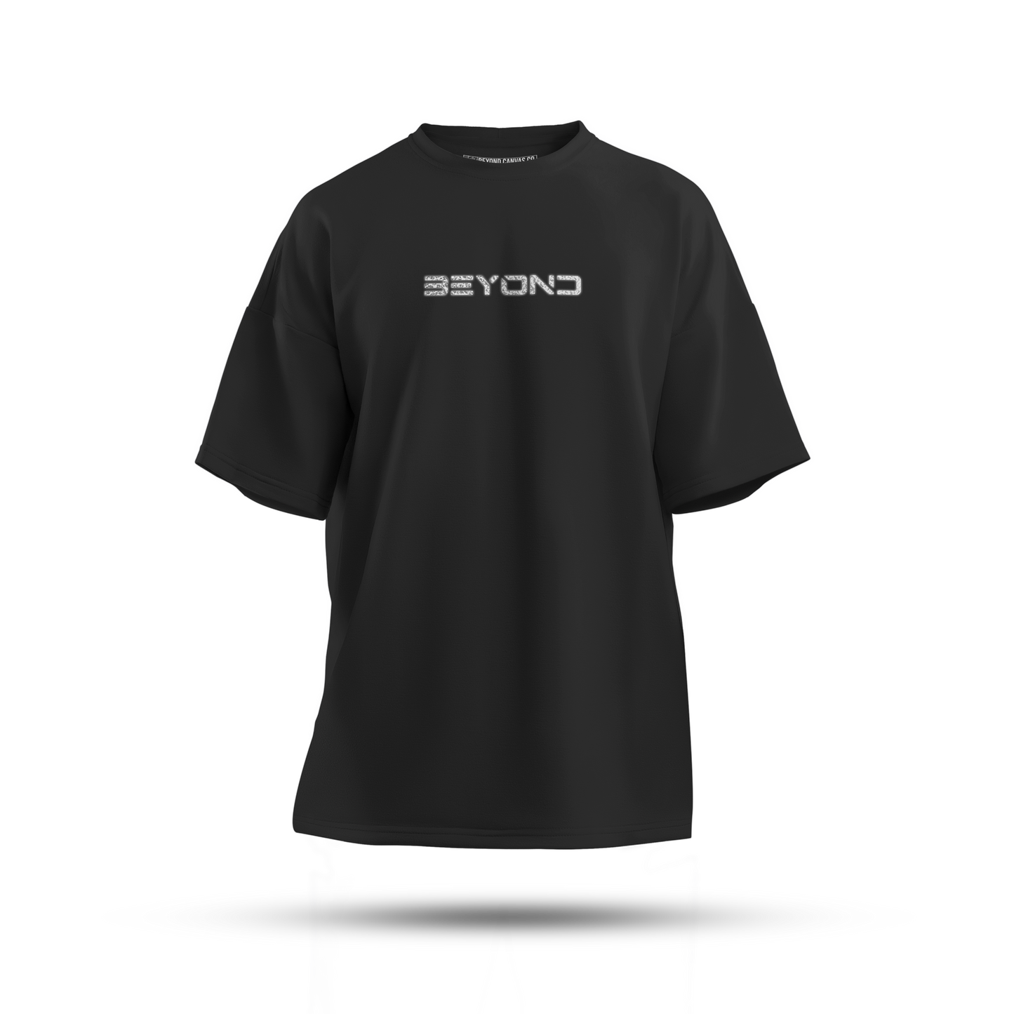 Beyond Oversized T-Shirt - Reflective Grey Vinyl