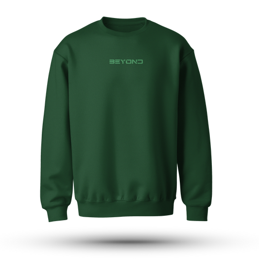 Oversized Sweatshirt - Beyond (Moss Green)
