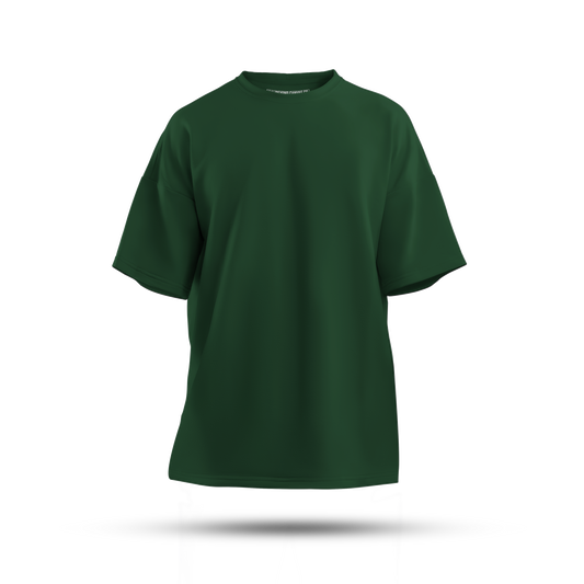 Bottle Green Unisex Oversized T-Shirt
