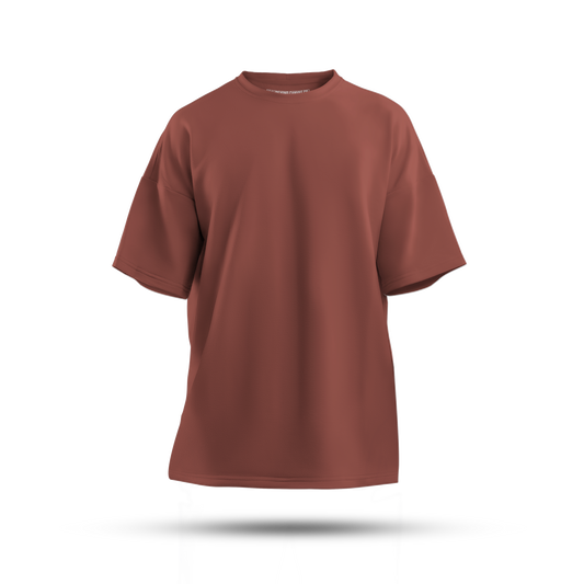 Coral Unisex Oversized T-Shirt
