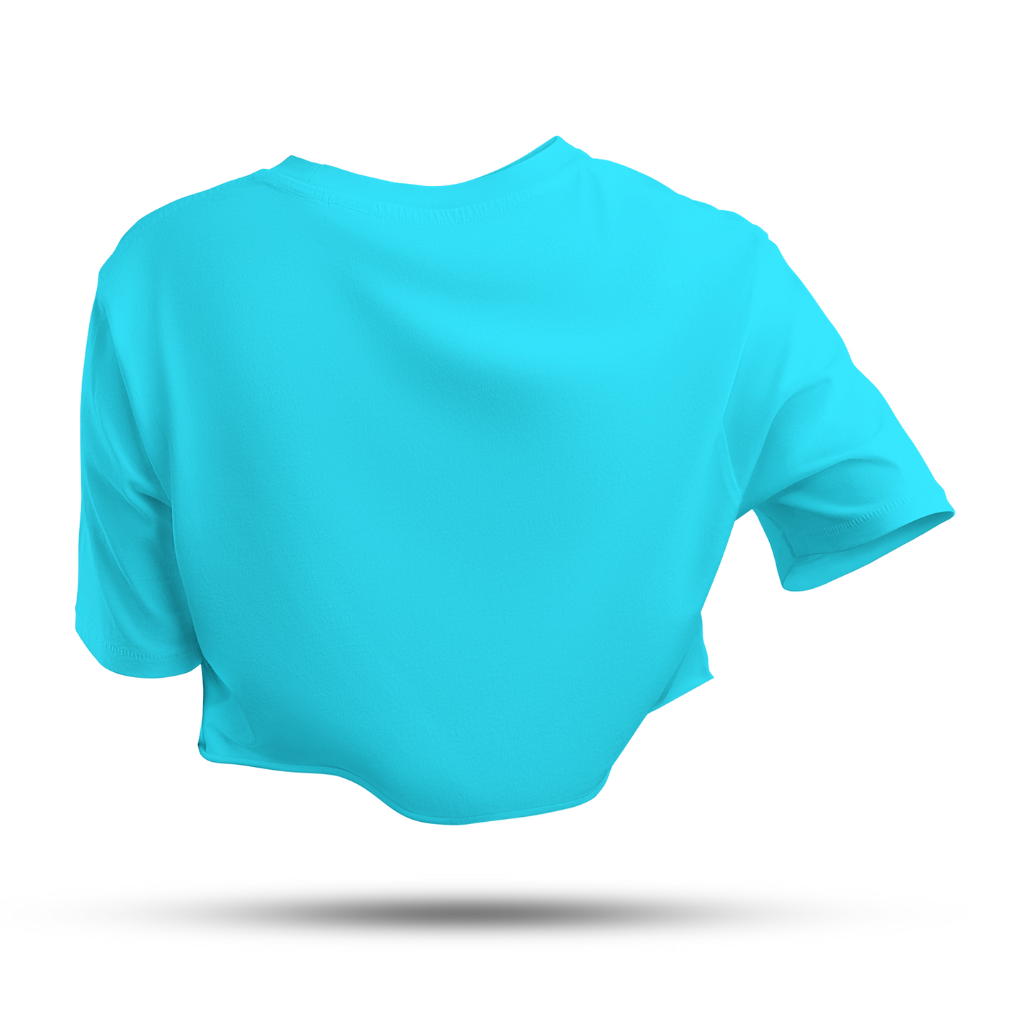 SkyBlue Crop Top