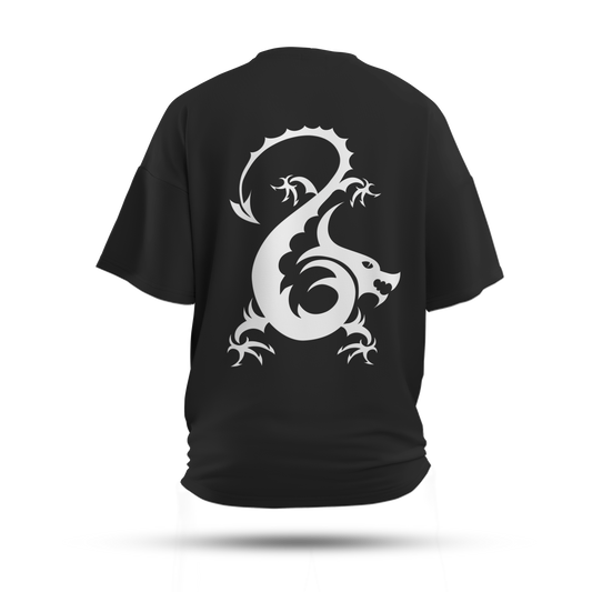 Eternal Spiral Oversized T-Shirt (Puff Print)