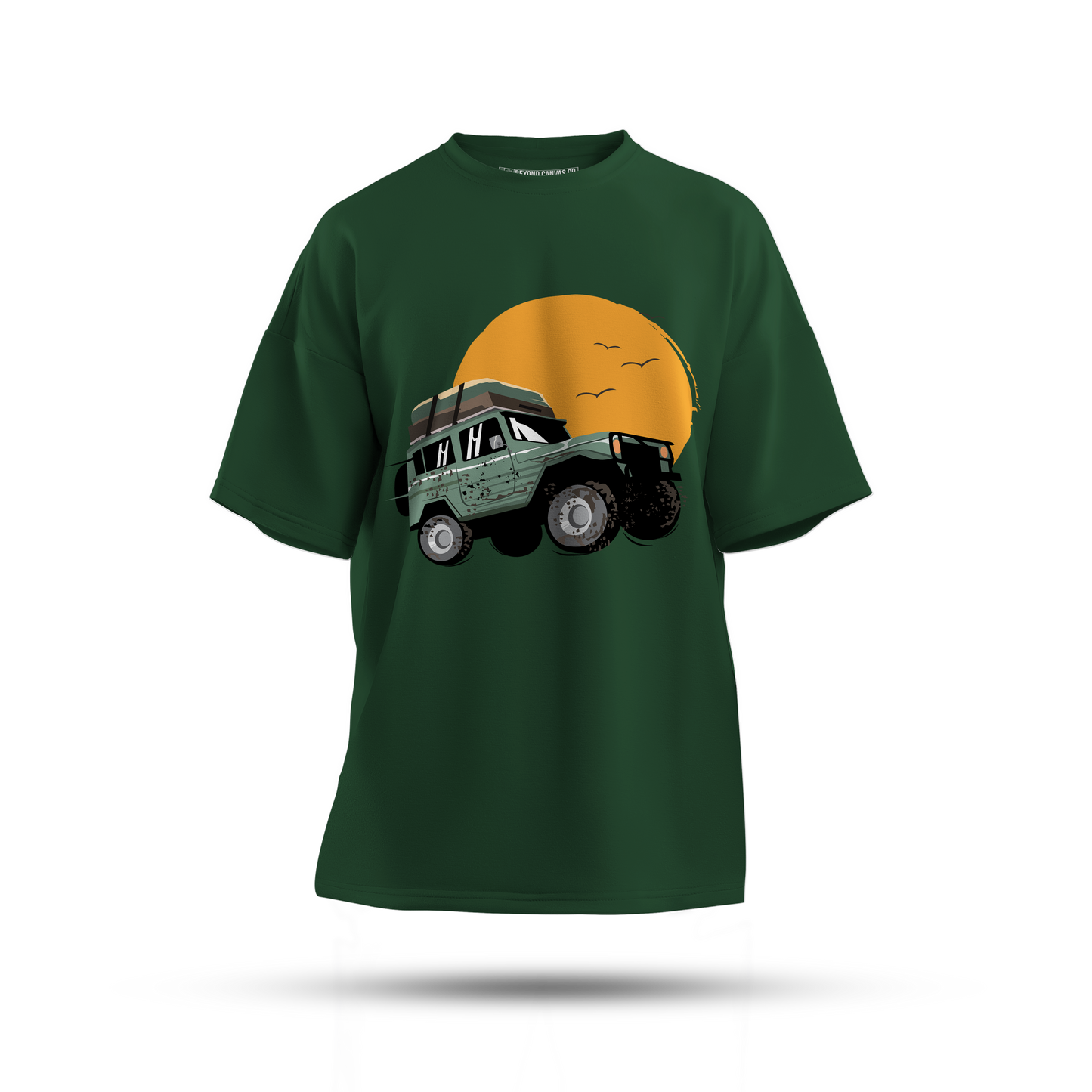 Car Jump Oversized T-Shirt