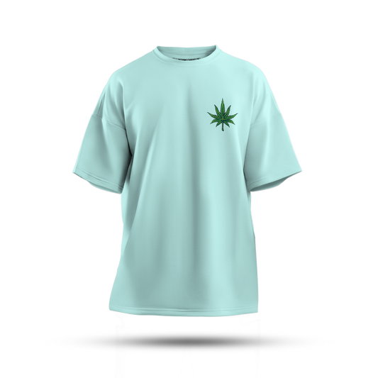 Green Leaf Oversized T-Shirt