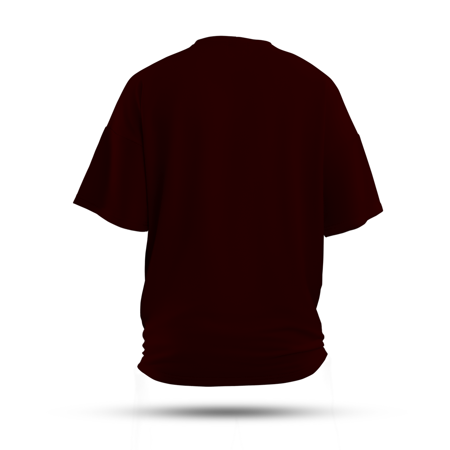 Maroon Unisex Oversized T-Shirt