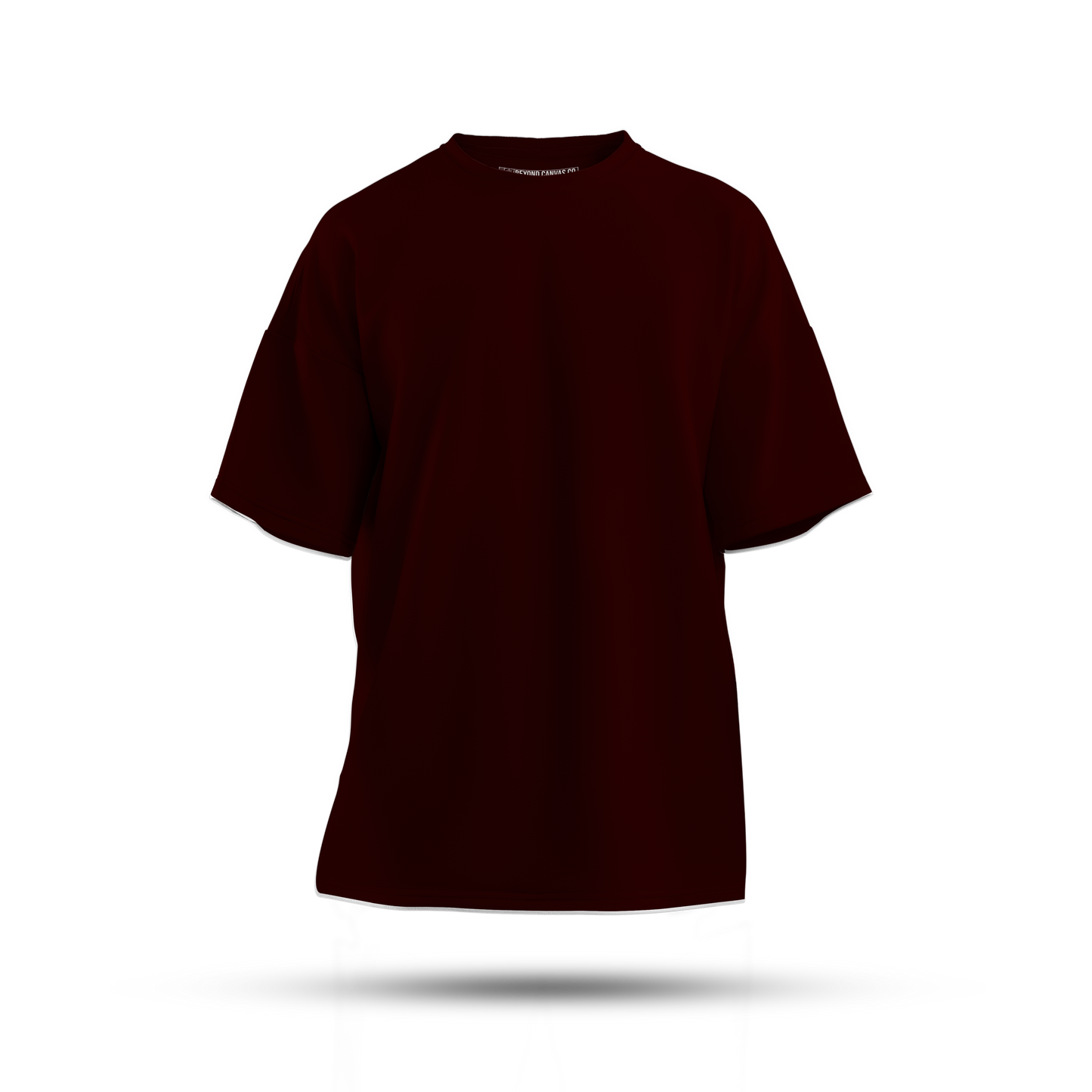 Maroon Unisex Oversized T-Shirt