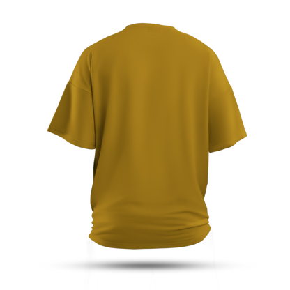 Mustard Yellow Unisex Oversized T-Shirt