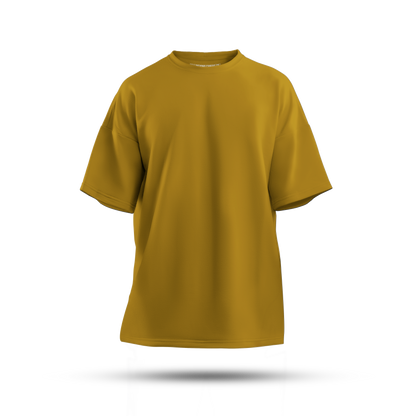 Mustard Yellow Unisex Oversized T-Shirt