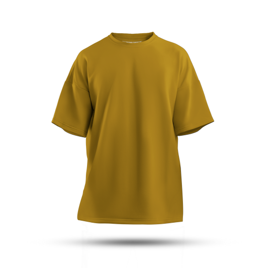 Mustard Yellow Unisex Oversized T-Shirt