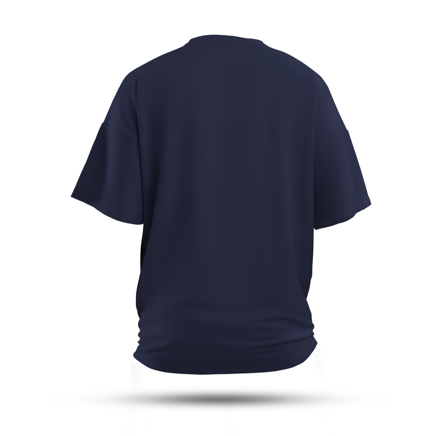 Navy Blue Unisex Oversized T-Shirt