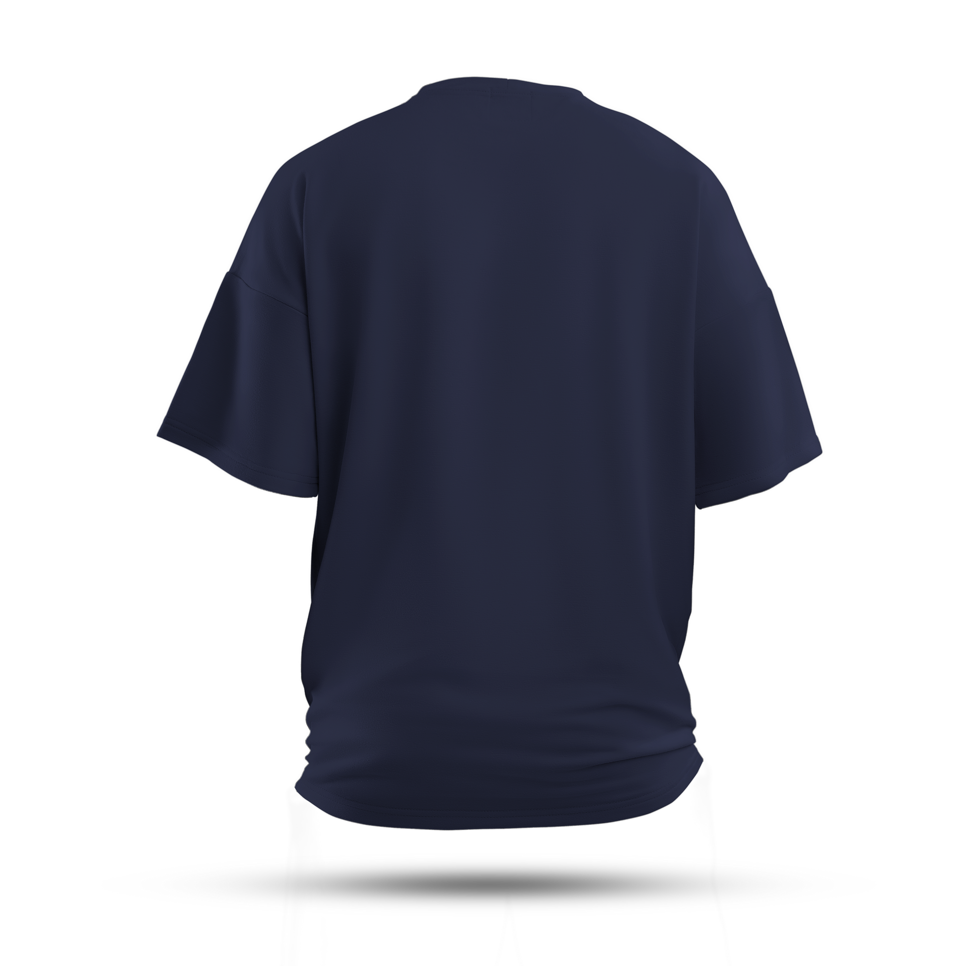 Navy Blue Unisex Oversized T-Shirt