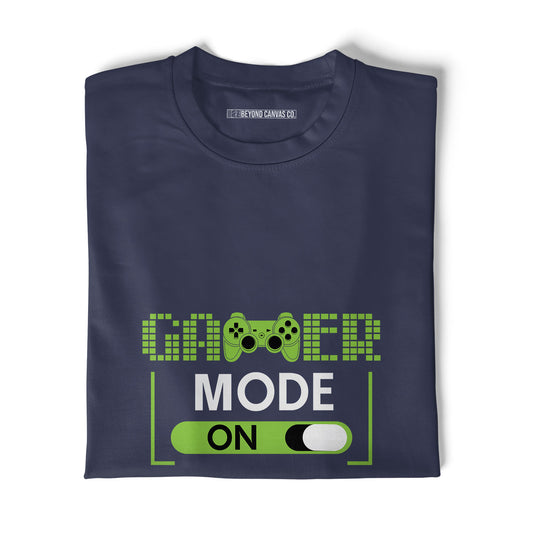 Gamer Mode On Round Neck T-Shirt
