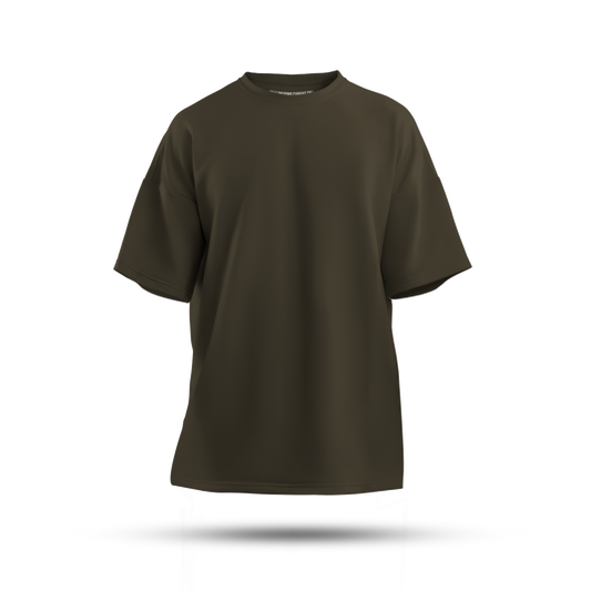 Olive Green Unisex Oversized T-Shirt