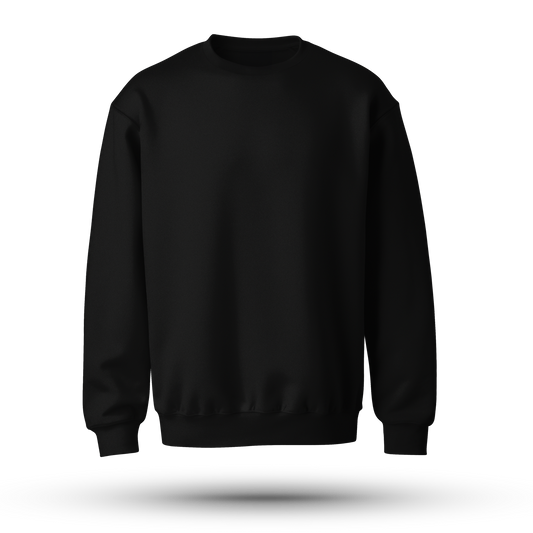 Black Oversized Sweatshirt