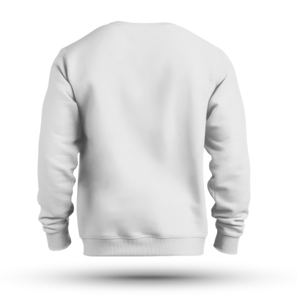 White Oversized Sweatshirt