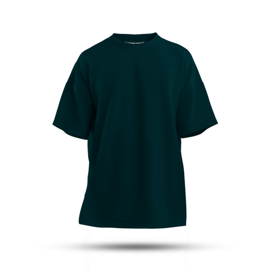 Petrol Blue Unisex Oversized T-Shirt