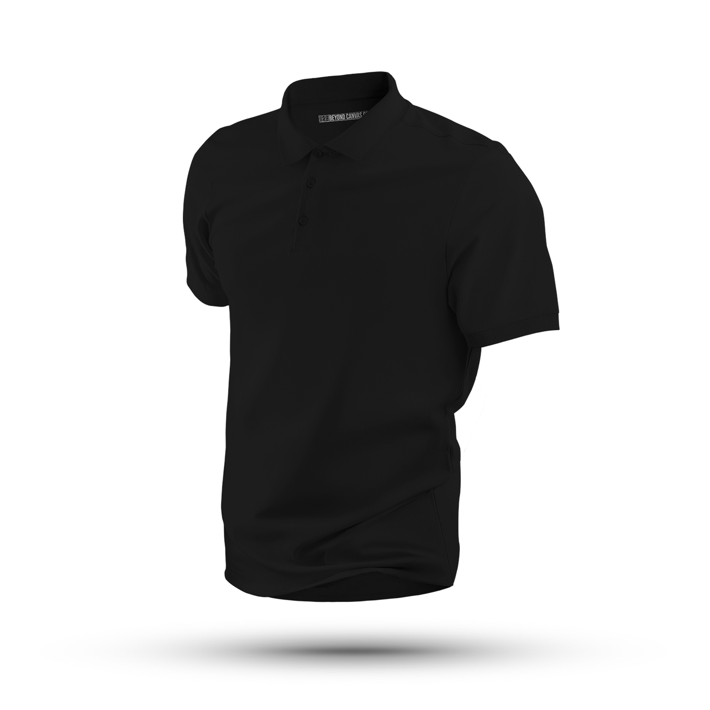 Polo T-shirt (Venom Black)