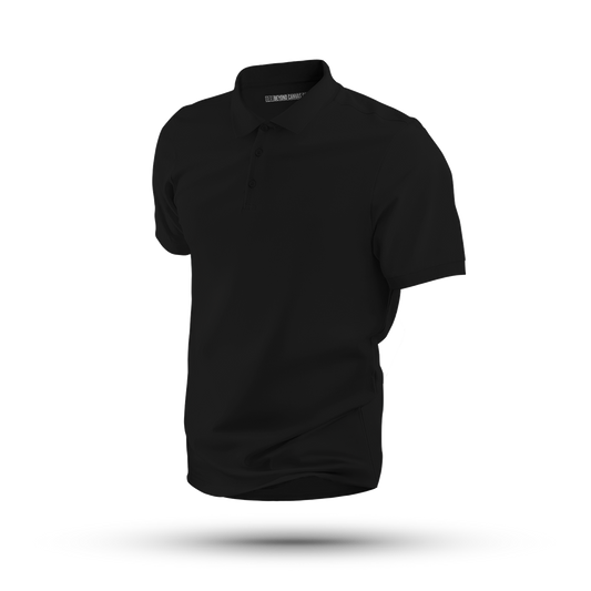 Polo T-shirt (Venom Black)