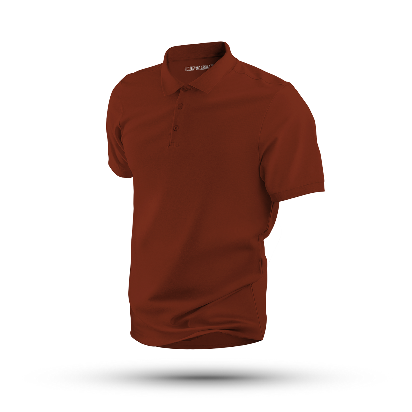 Polo T-Shirt (Earth Red)