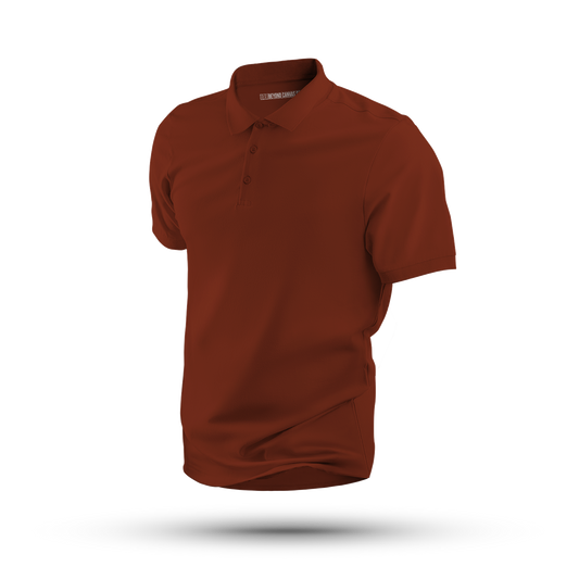 Polo T-Shirt (Earth Red)
