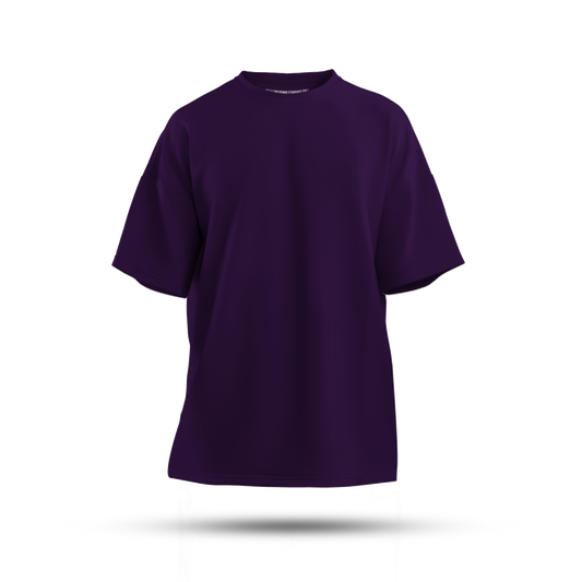 Purple Unisex Oversized T-Shirt
