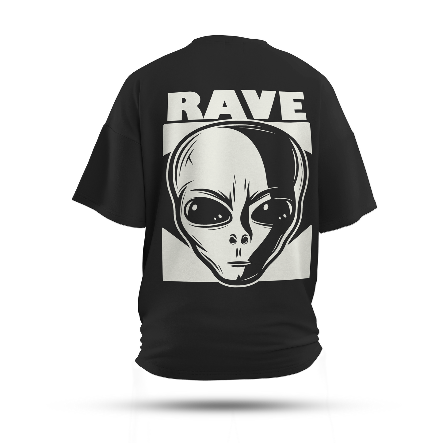 Rave Alien Oversized T-Shirt (Glow in Dark)