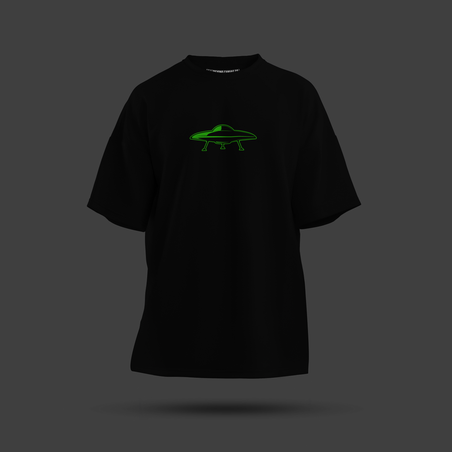 Rave Alien Oversized T-Shirt (Glow in Dark)