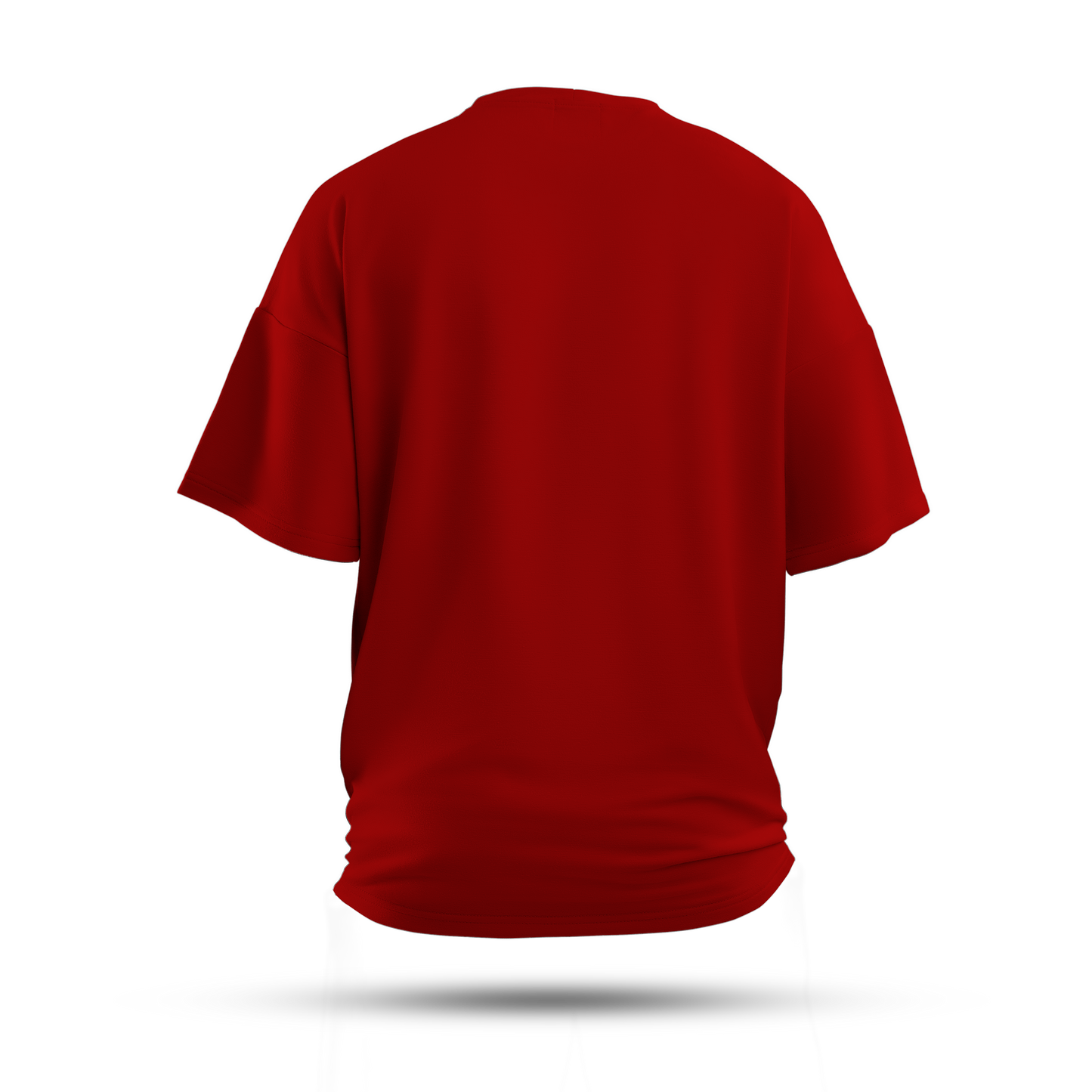 Red Unisex Oversized T-Shirt