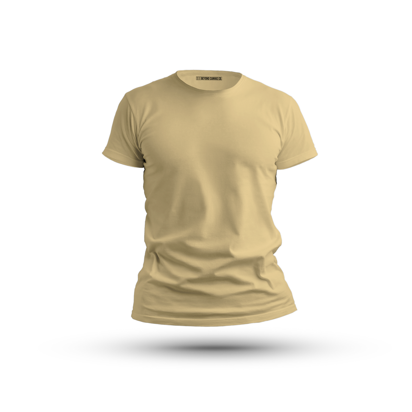 Supima Unisex T-Shirt Beige Color