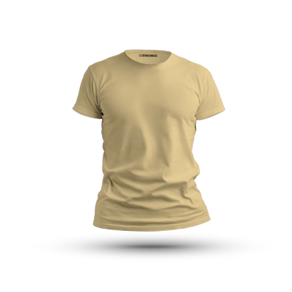 Supima Unisex T-Shirt Beige Color