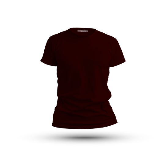 Supima Unisex T-Shirt Maroon Color