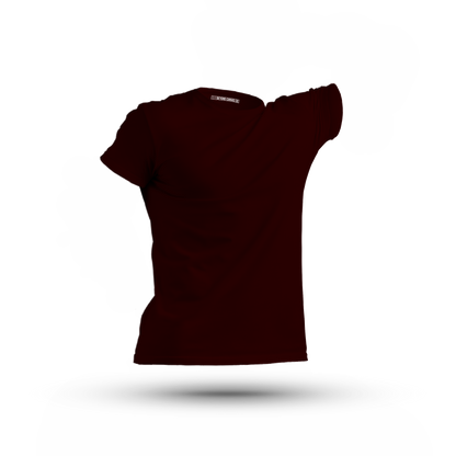 Supima Unisex T-Shirt Maroon Color