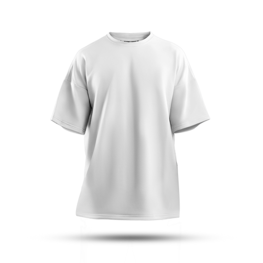 White Unisex Oversized T-Shirt
