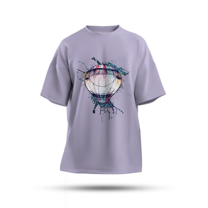 Hot Air Balloon Oversized T-Shirt