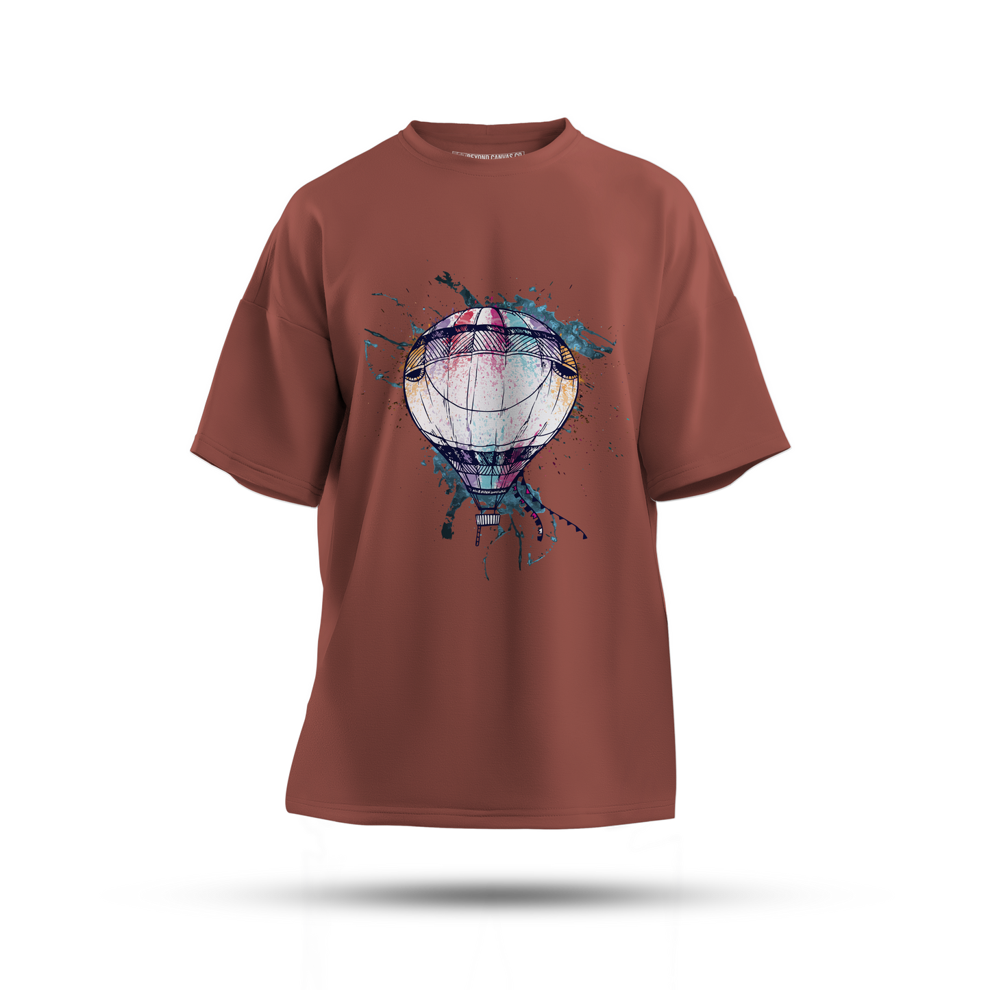 Hot Air Balloon Oversized T-Shirt