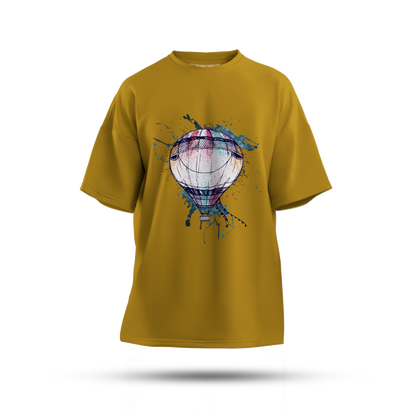 Hot Air Balloon Oversized T-Shirt